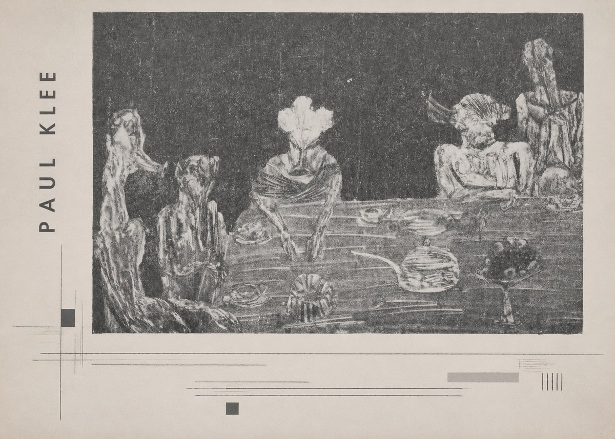 Paul Klee Die Mahlzeit No2 - Póster