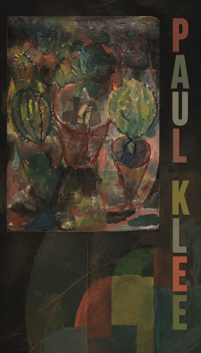Paul Klee Three Potted Plants No4 - Póster