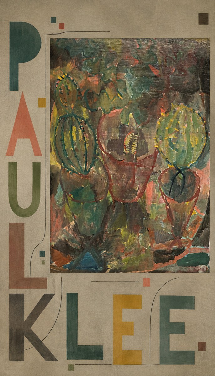 Paul Klee Three Potted Plants No6 - Póster