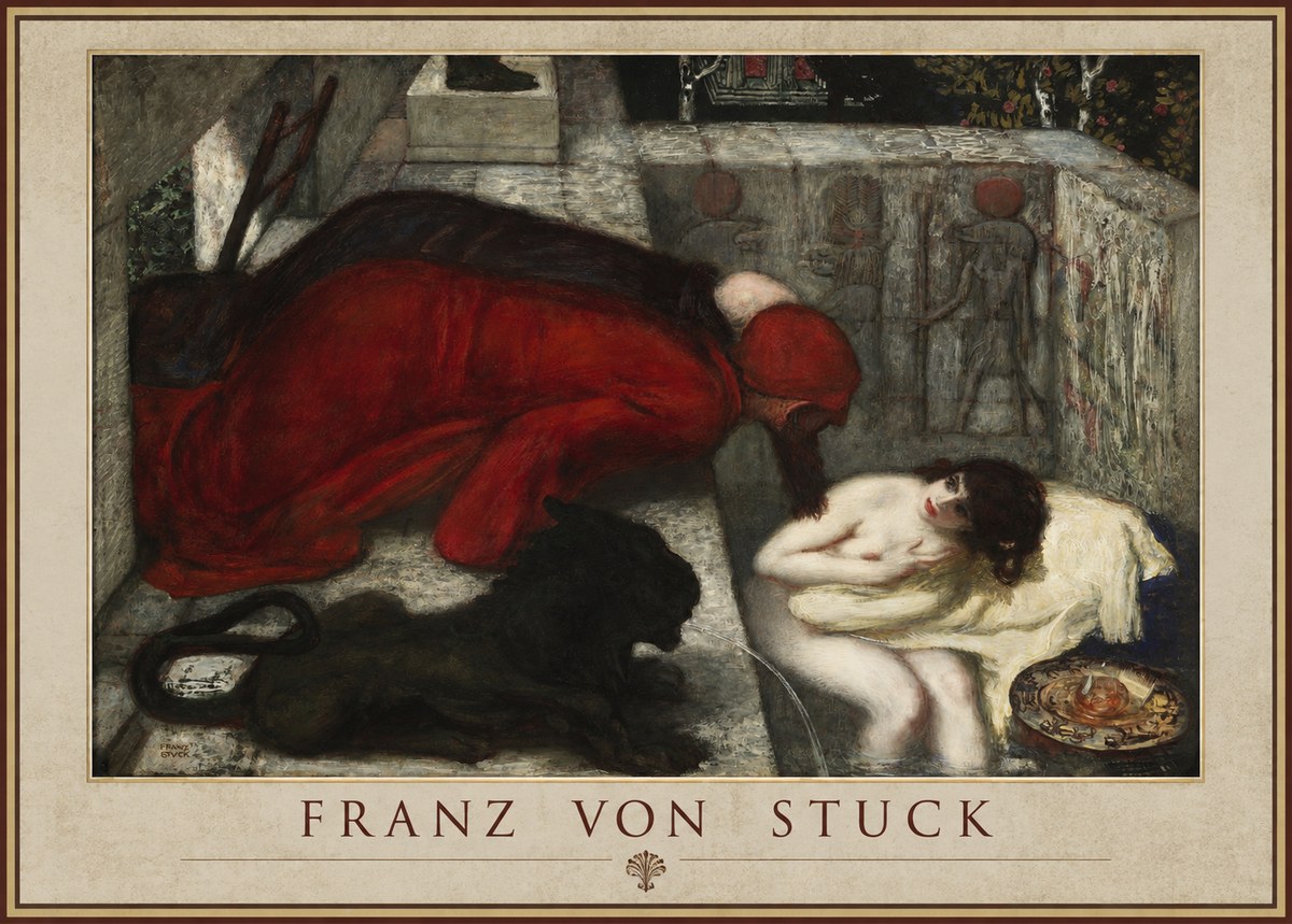 Franz von Stuck Salome No1 - Póster