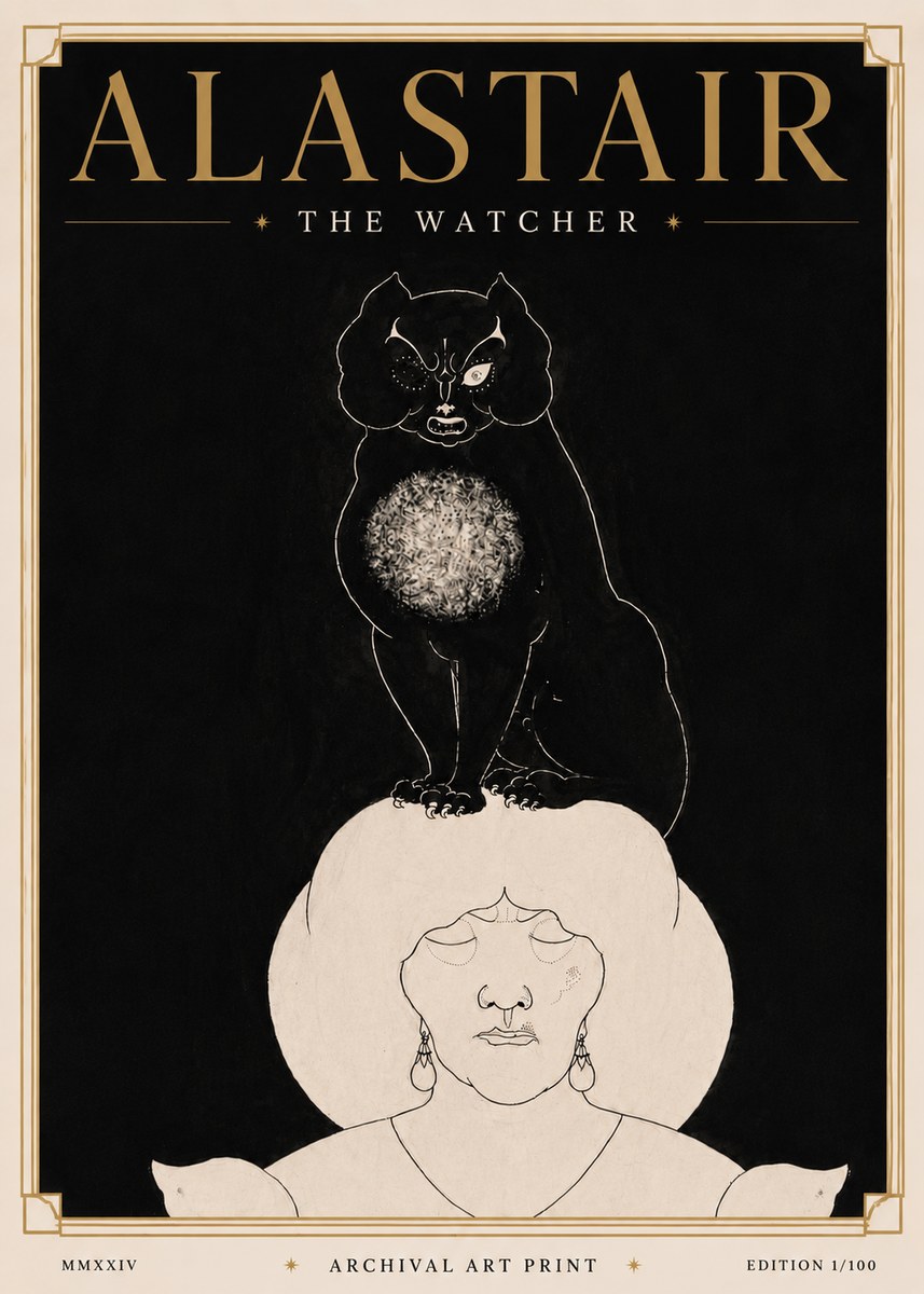 Alastair The Watcher No6 - Póster