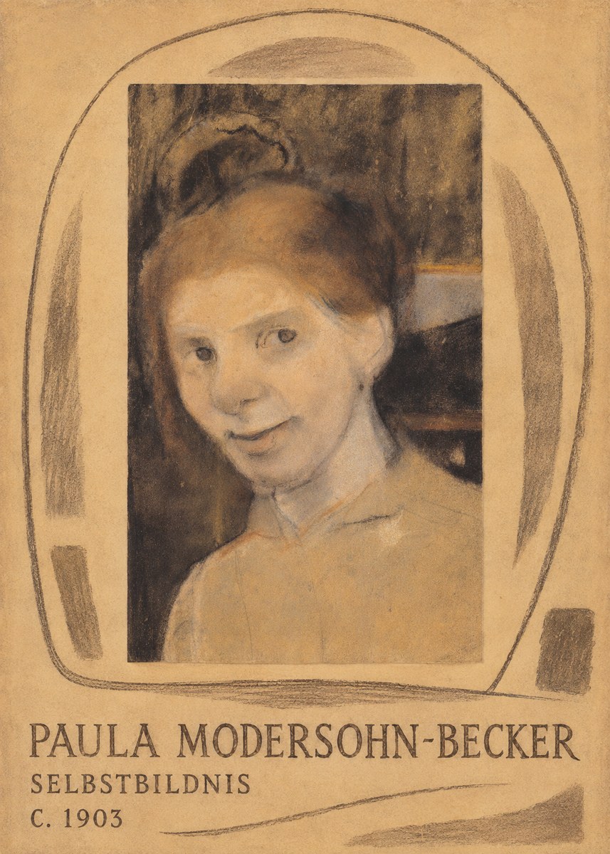 Paula Modersohn-Becker Selbstbildnis No3 - Póster