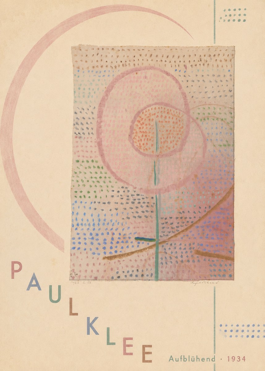 Paul Klee Aufblühend No6 - Póster