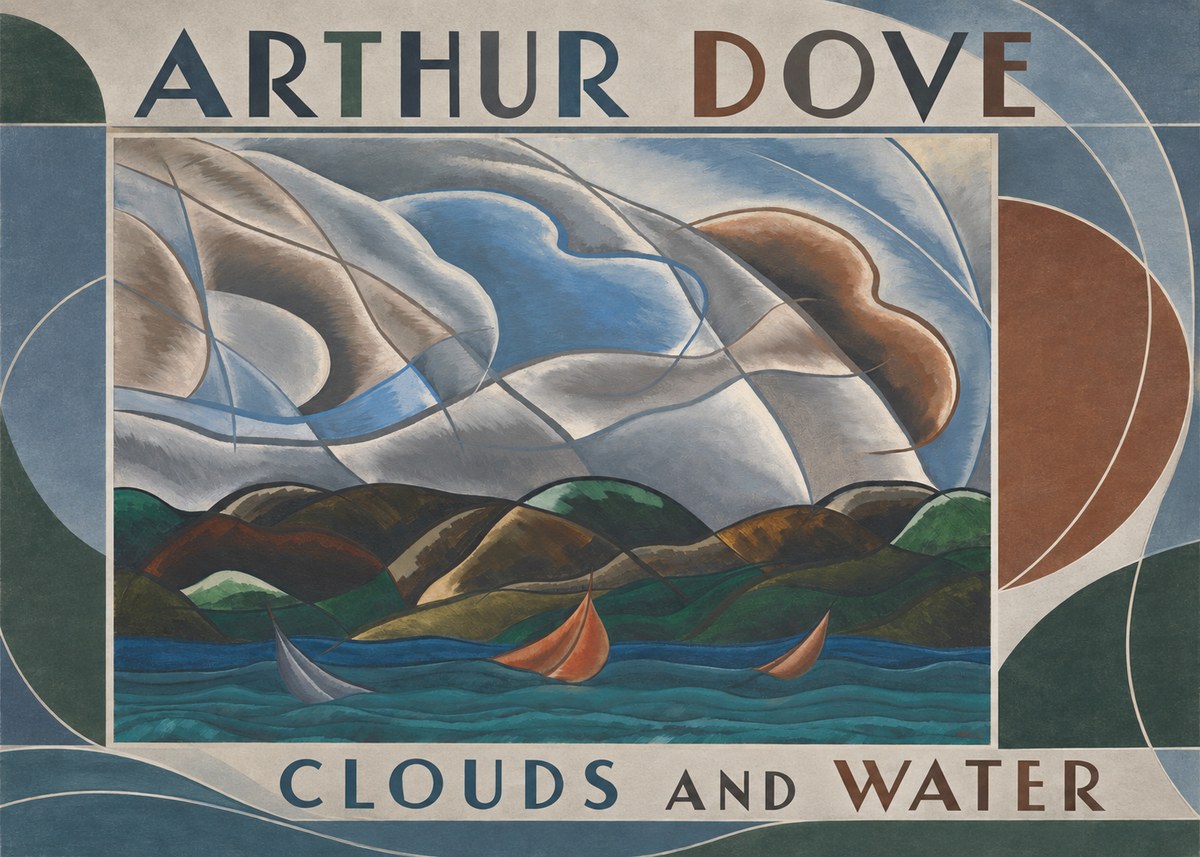 Arthur Dove Clouds and Water No3 - Póster