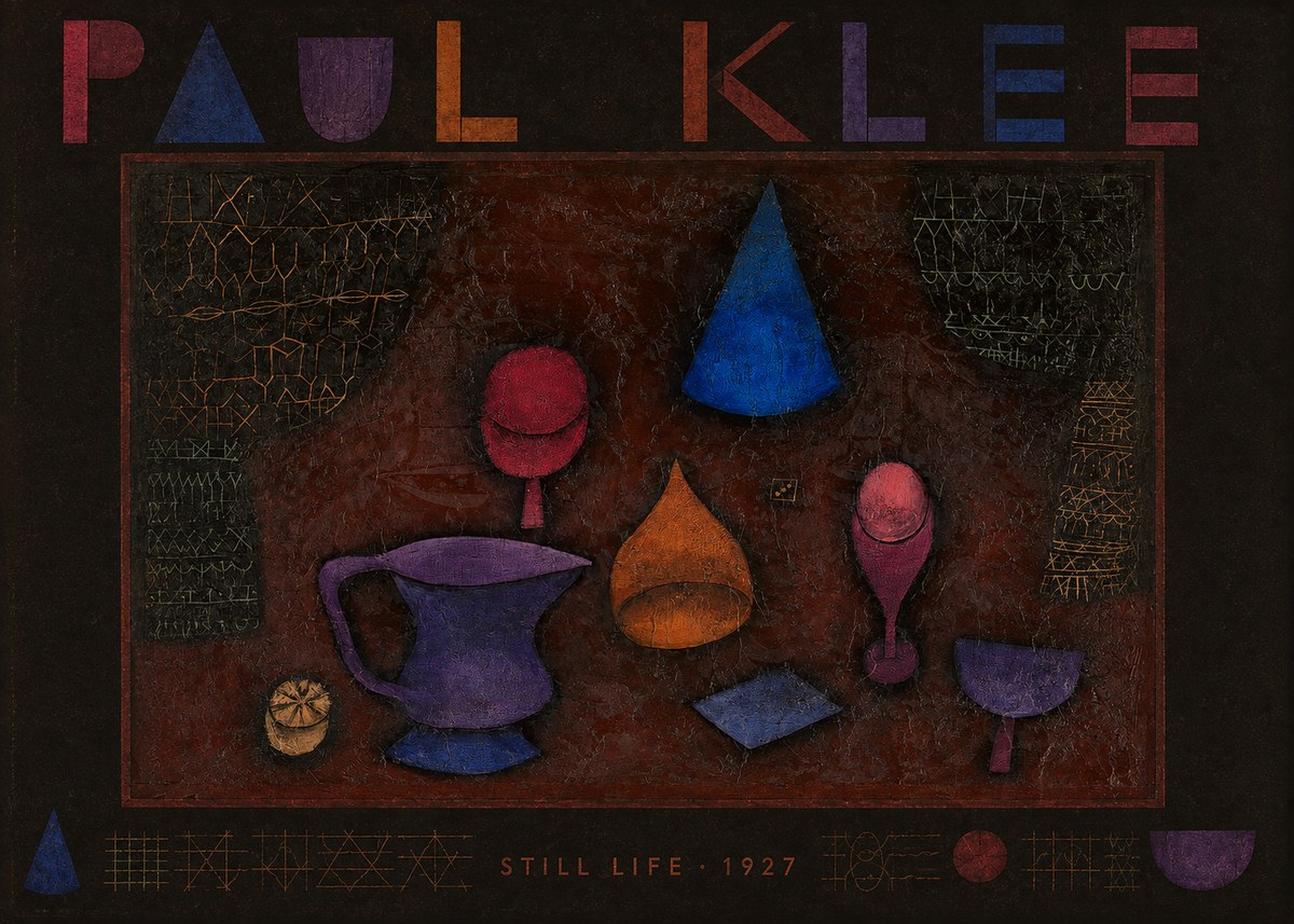 Paul Klee Still Life No5 - Póster