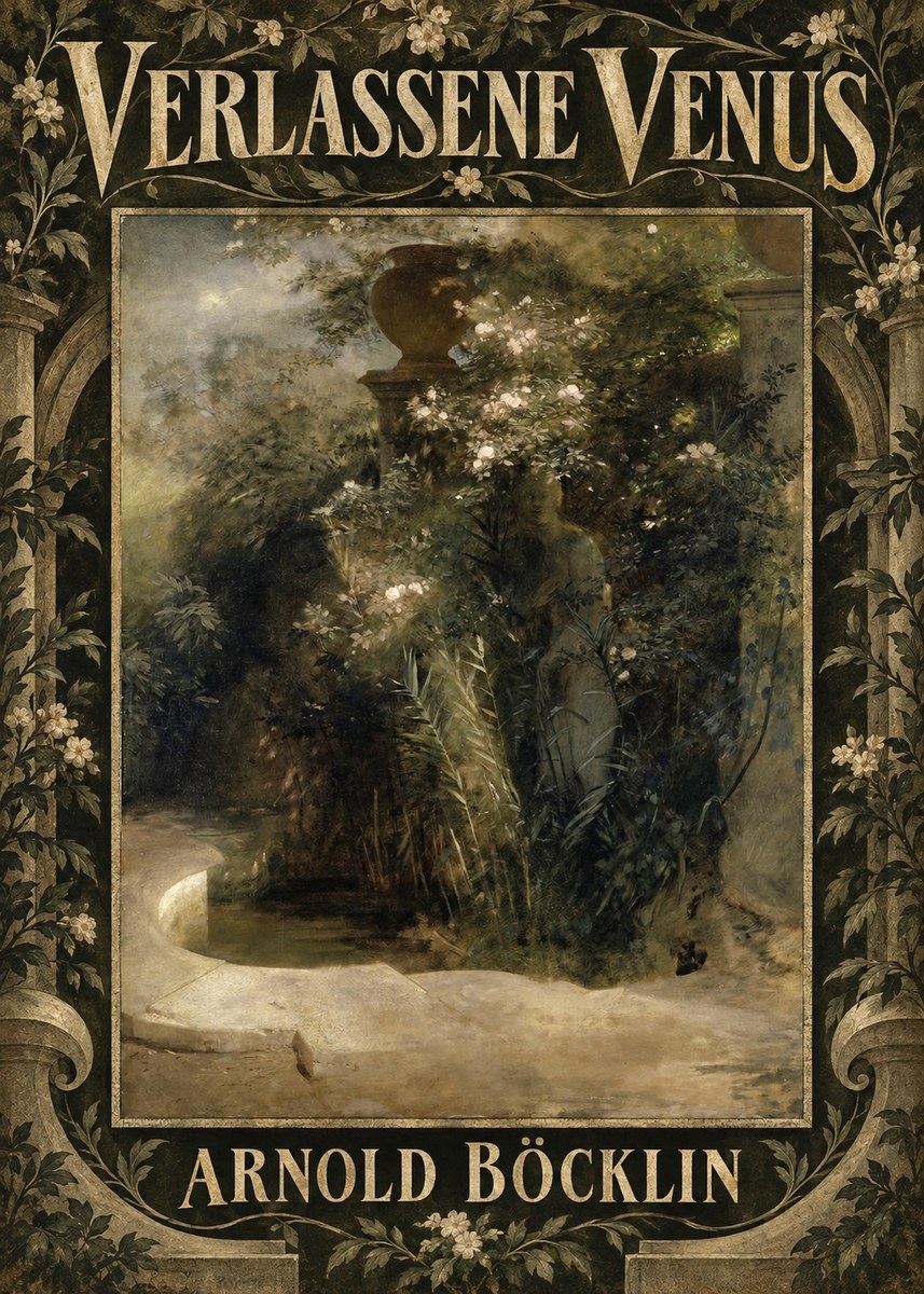 Arnold Böcklin Verlassene Venus No5 - Póster