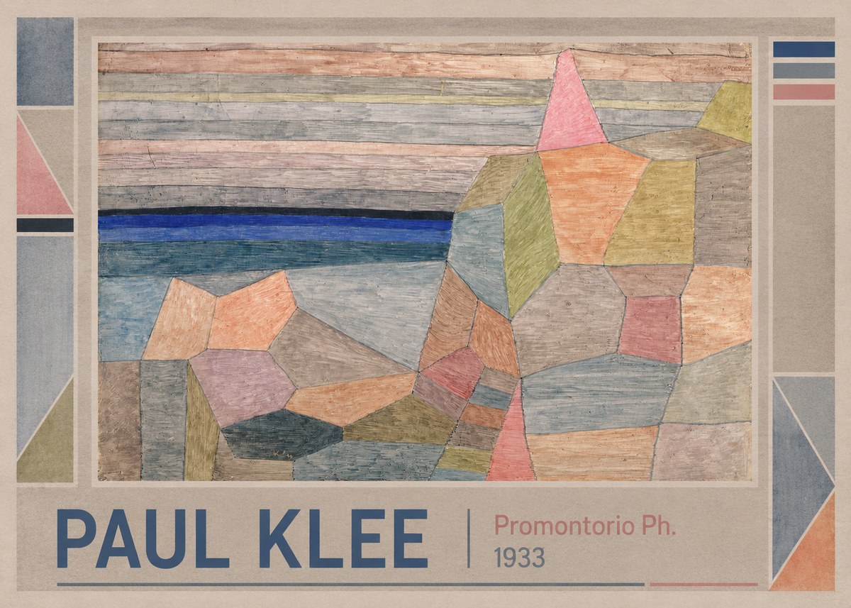 Paul Klee Promontorio Ph. No1 - Póster