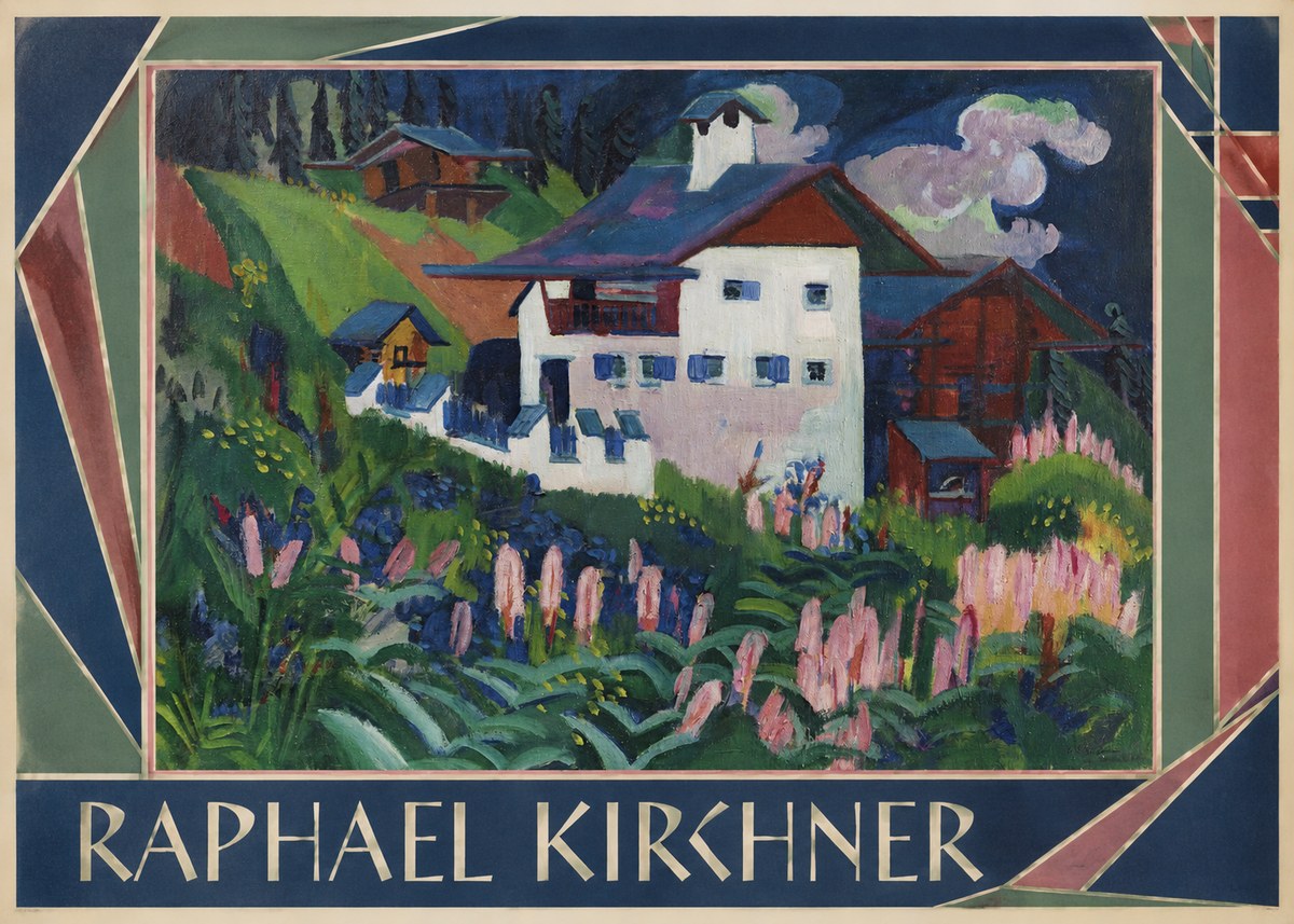 Raphael Kirchner Tiroler Haus No1 - Póster