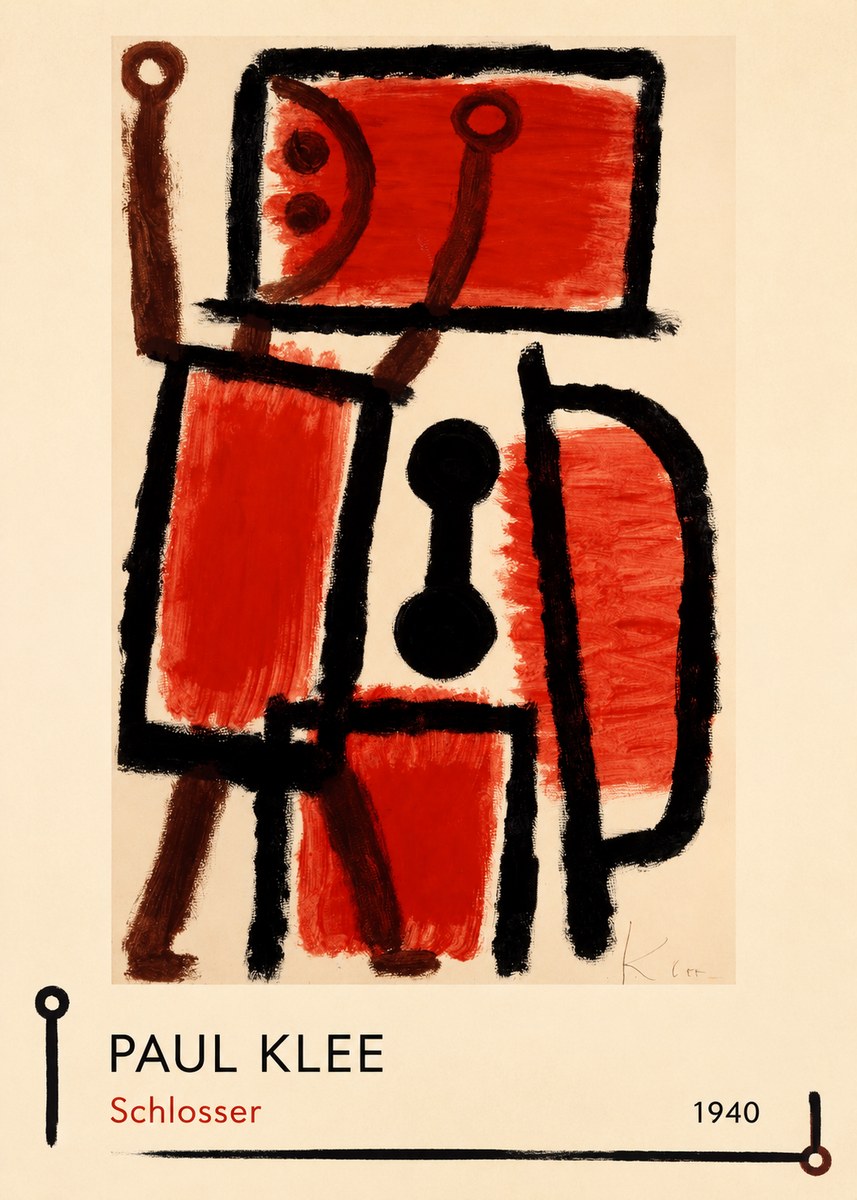 Paul Klee Schlosser No1 - Póster
