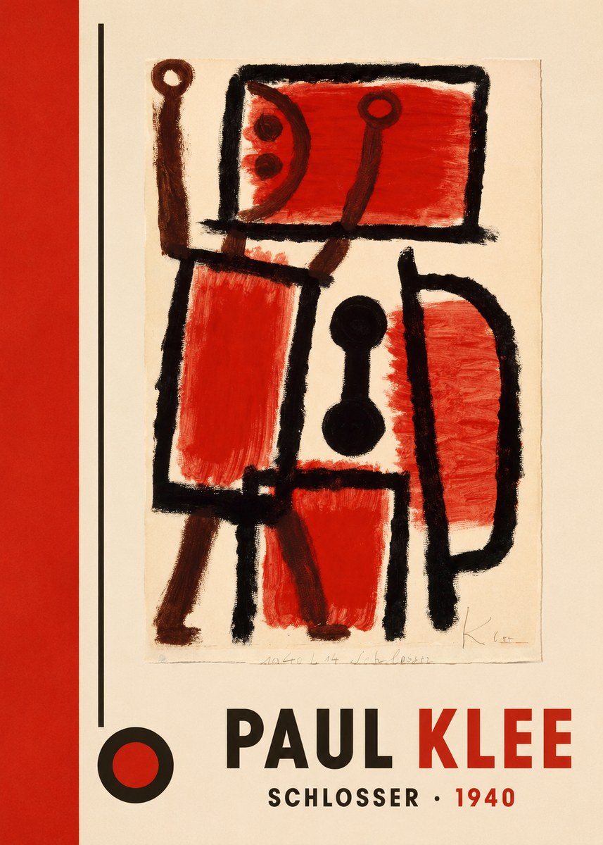 Paul Klee Schlosser No4 - Póster
