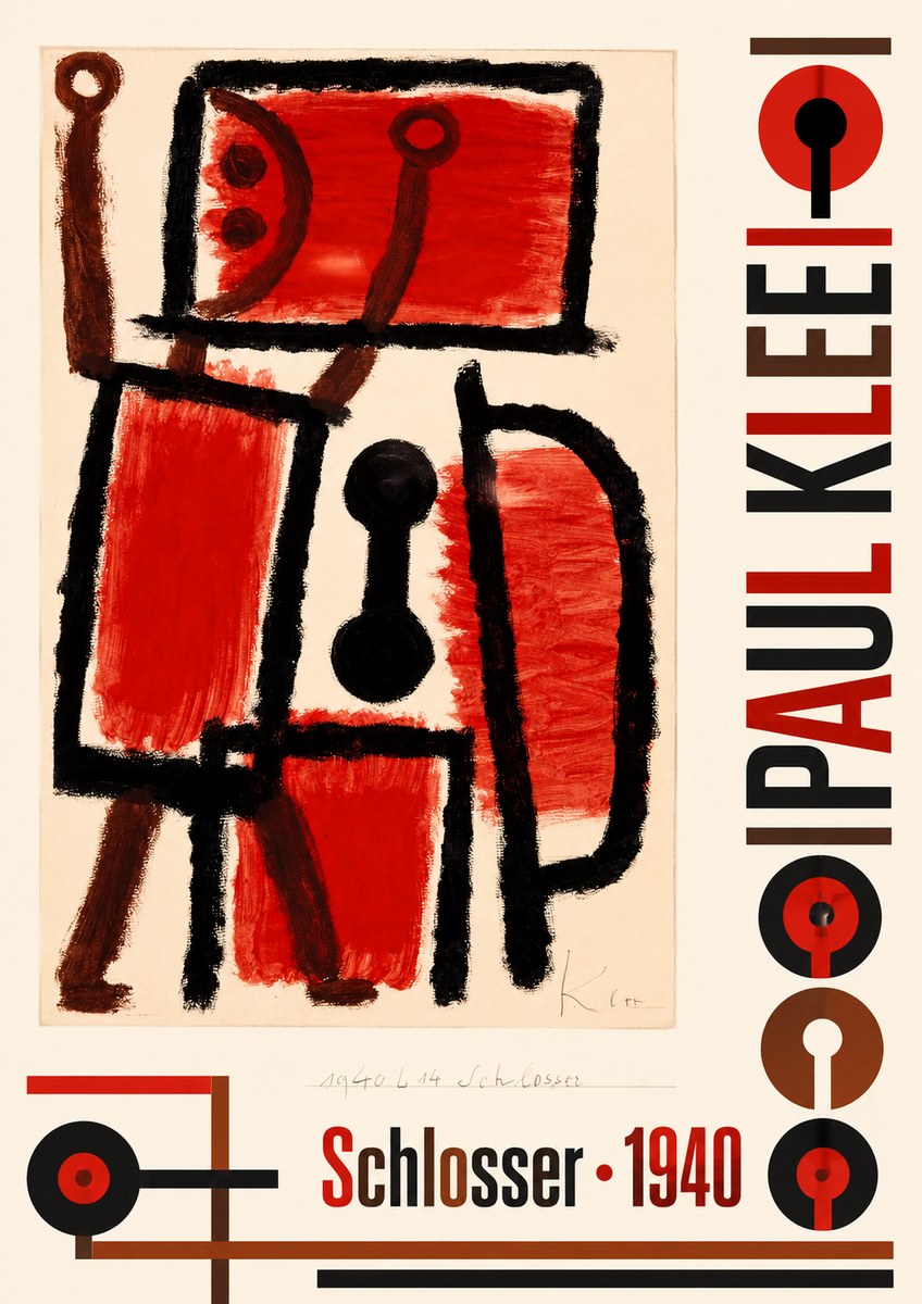 Paul Klee Schlosser No5 - Póster