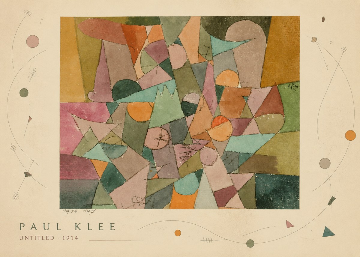 Paul Klee Untitled No3 - Póster