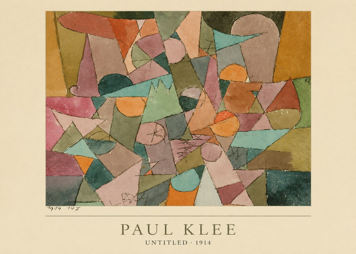 Paul Klee Untitled No5 - Póster