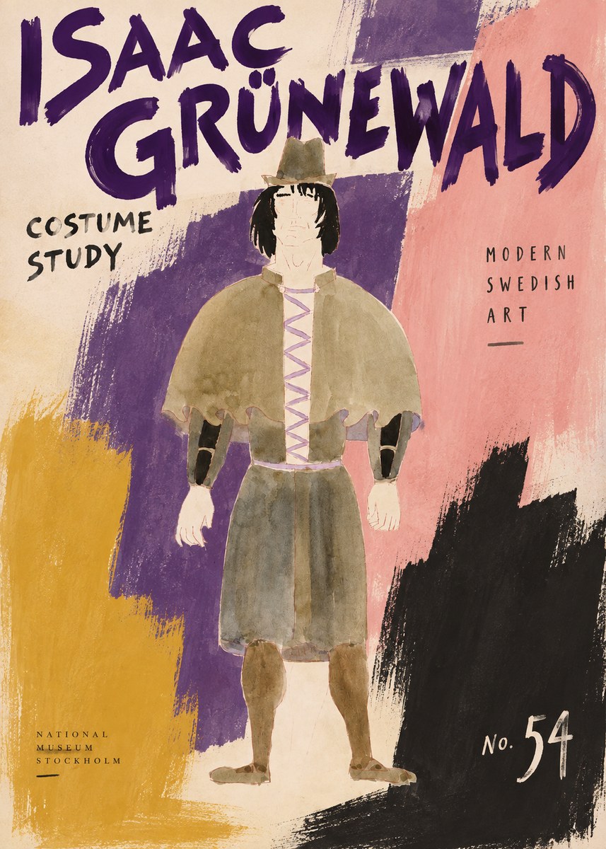 Isaac Grünewald Costume Study V No3 - Póster