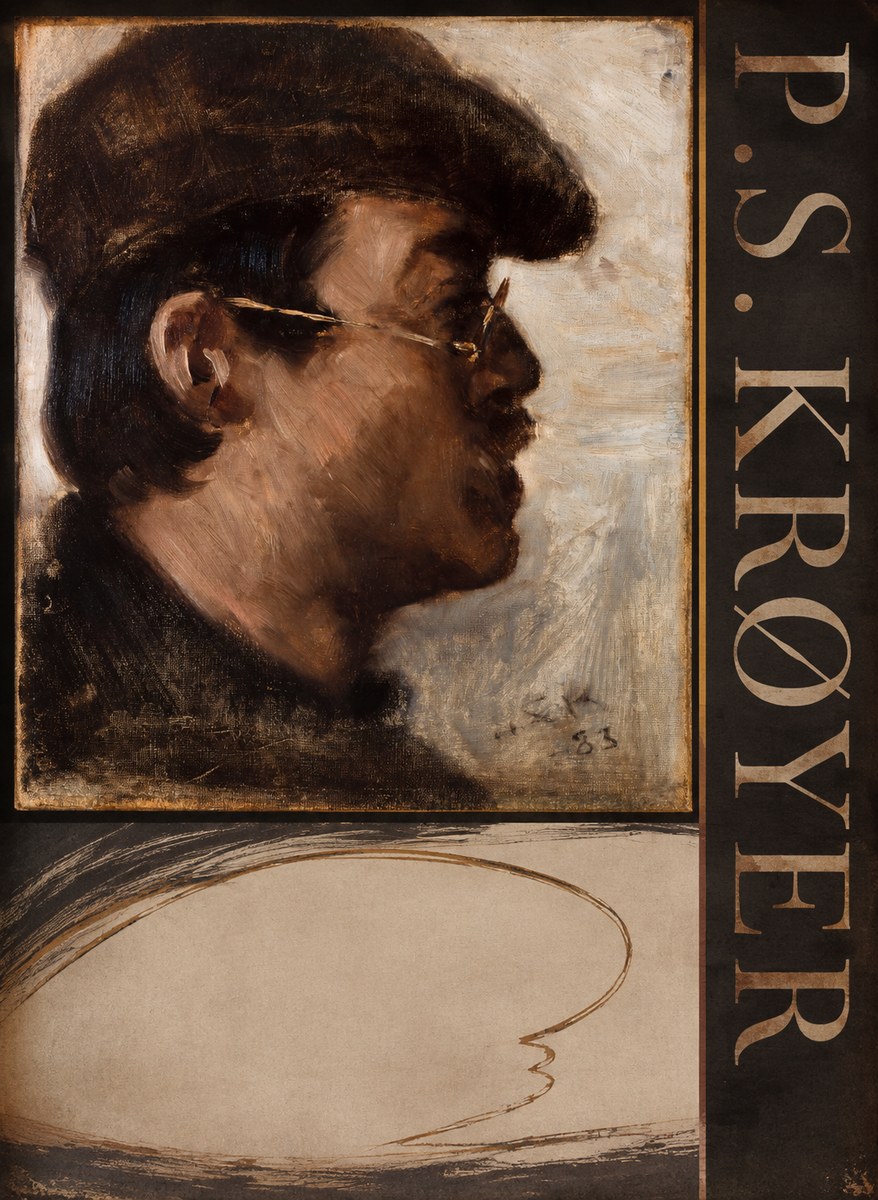 P.S. Krøyer Self-portrait with a Cap No3 - Póster