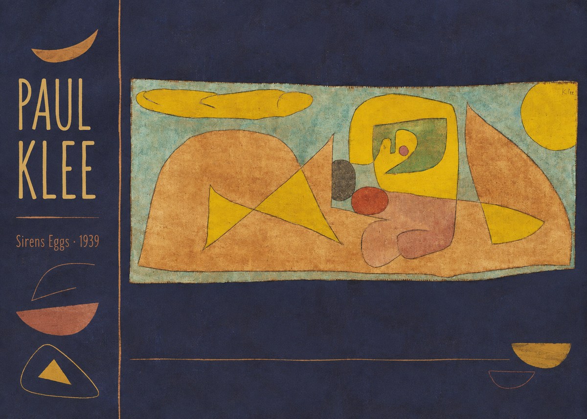 Paul Klee Sirens Eggs No2 - Póster