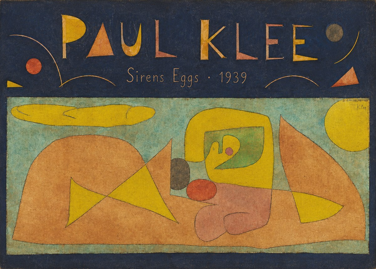 Paul Klee Sirens Eggs No4 - Póster