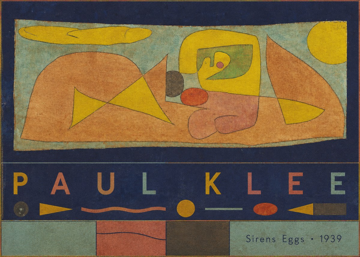 Paul Klee Sirens Eggs No5 - Póster