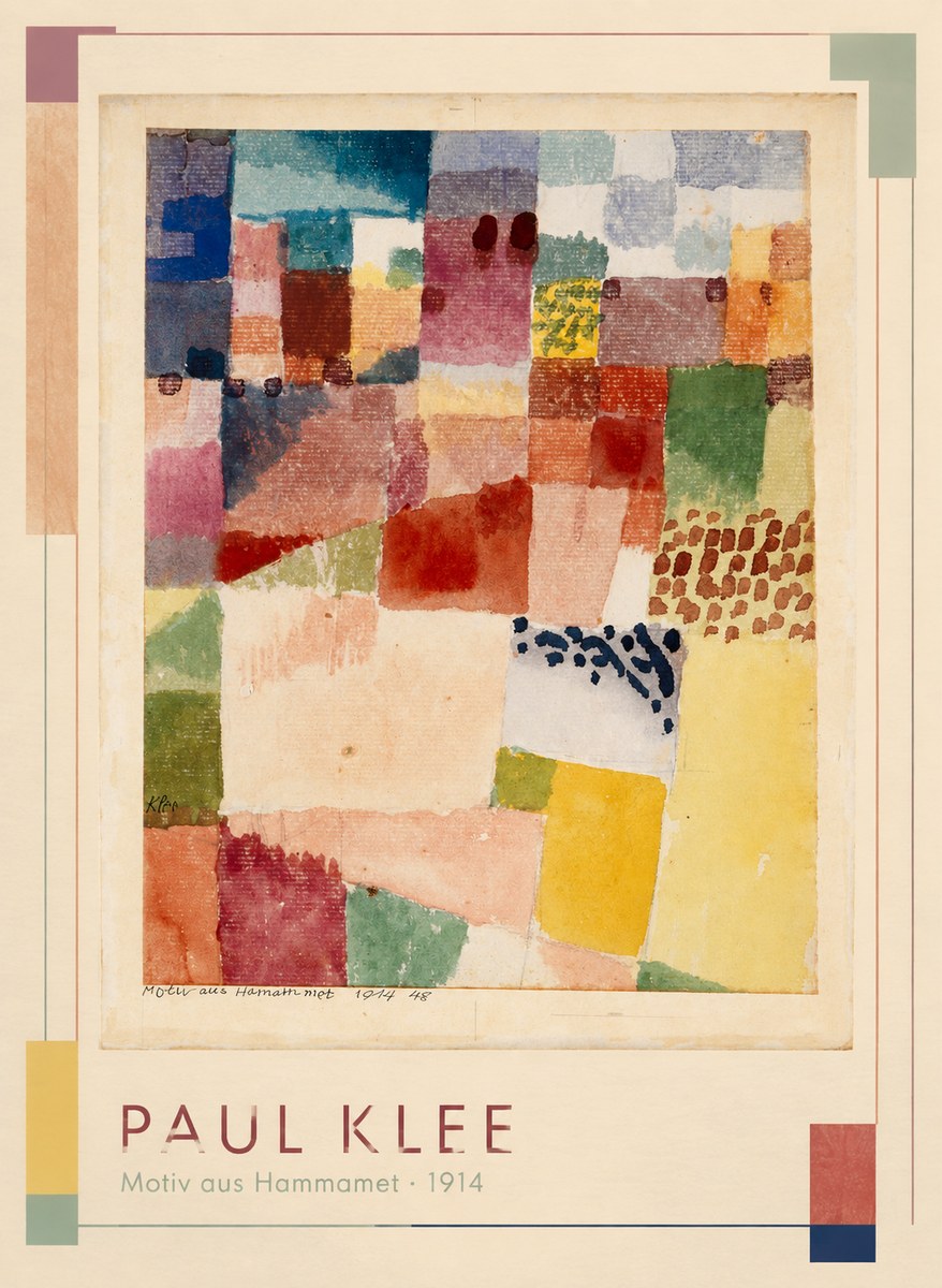 Paul Klee Motiv Aus Hammamet No1 - Póster