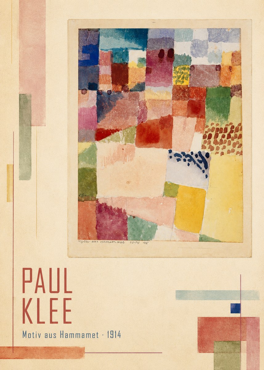 Paul Klee Motiv Aus Hammamet No2 - Póster