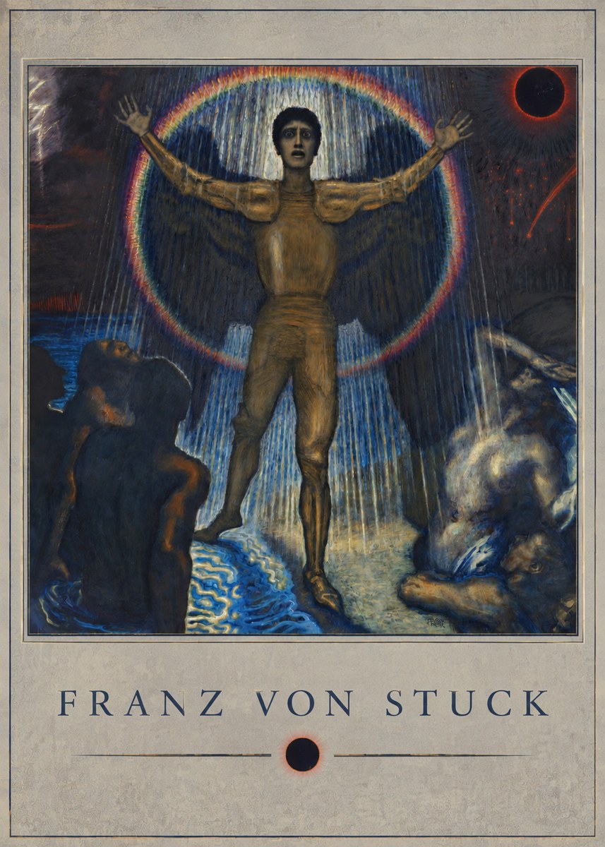 Franz von Stuck Lucifer No6 - Póster