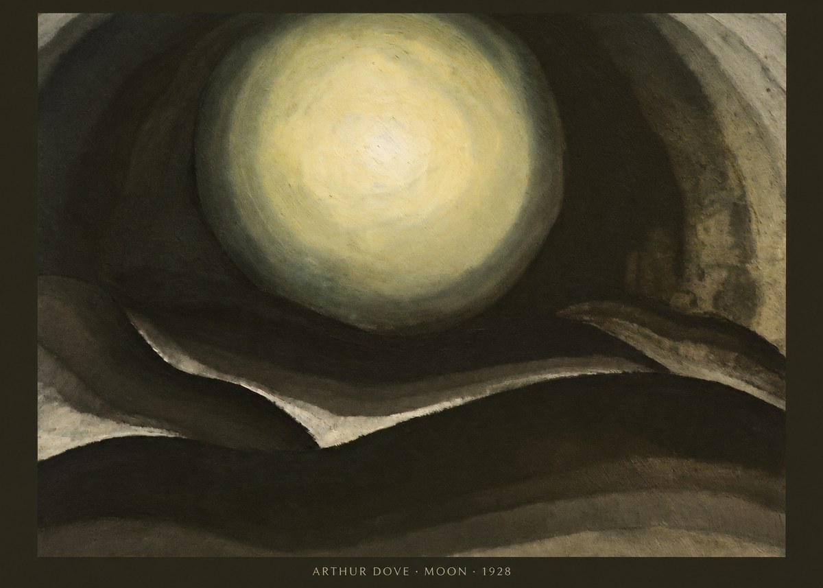 Arthur Dove Moon No6 - Póster