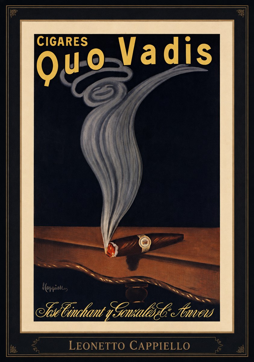 Leonetto Cappiello Quo Vadis No1 - Póster
