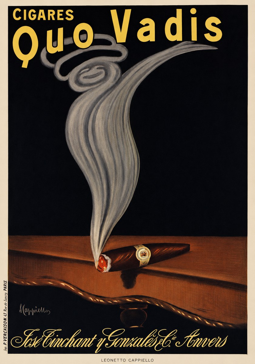 Leonetto Cappiello Quo Vadis No6 - Póster