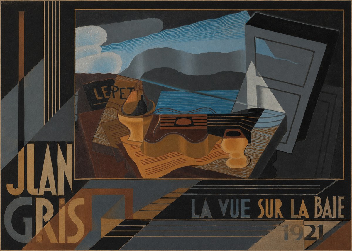 Juan Gris La Vue Sur La Baie No5 - Póster
