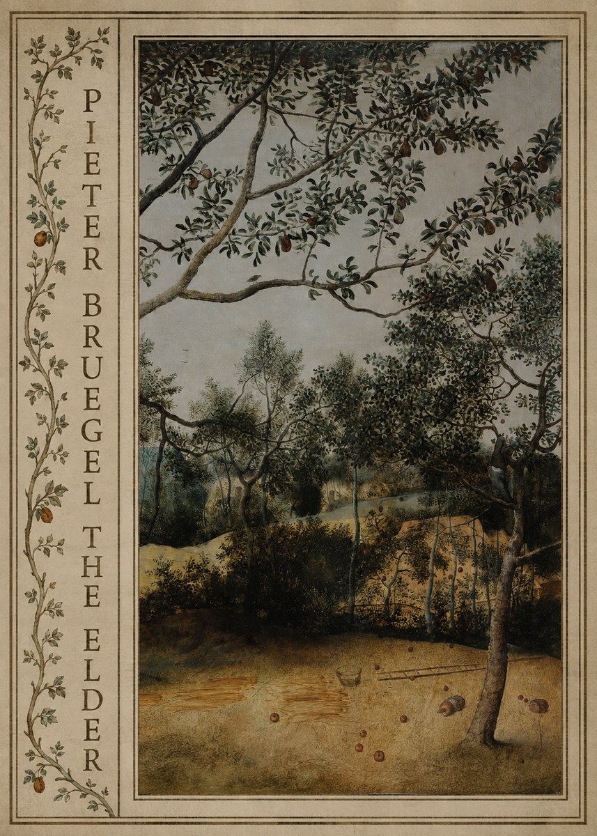 Pieter Bruegel Branch of a Pear Tree No2 - Póster