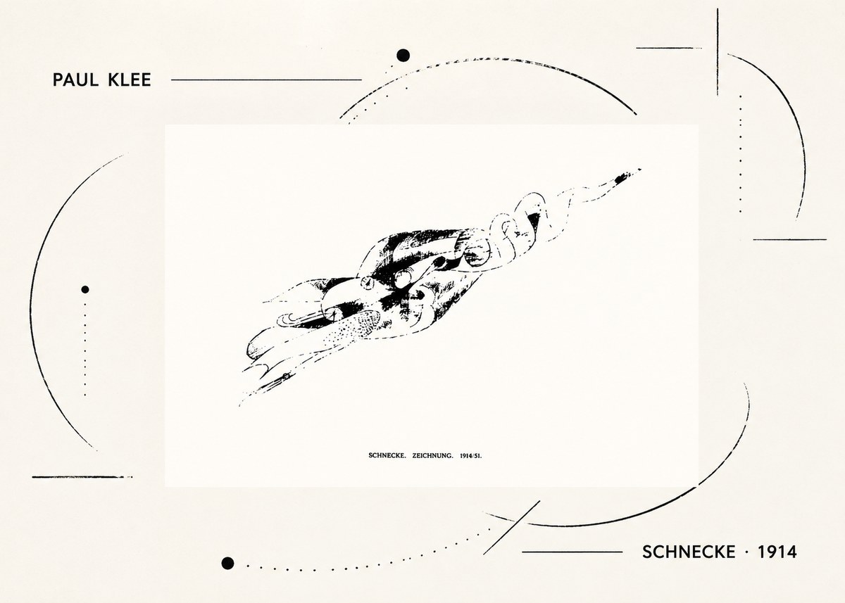 Paul Klee Schnecke No2 - Póster