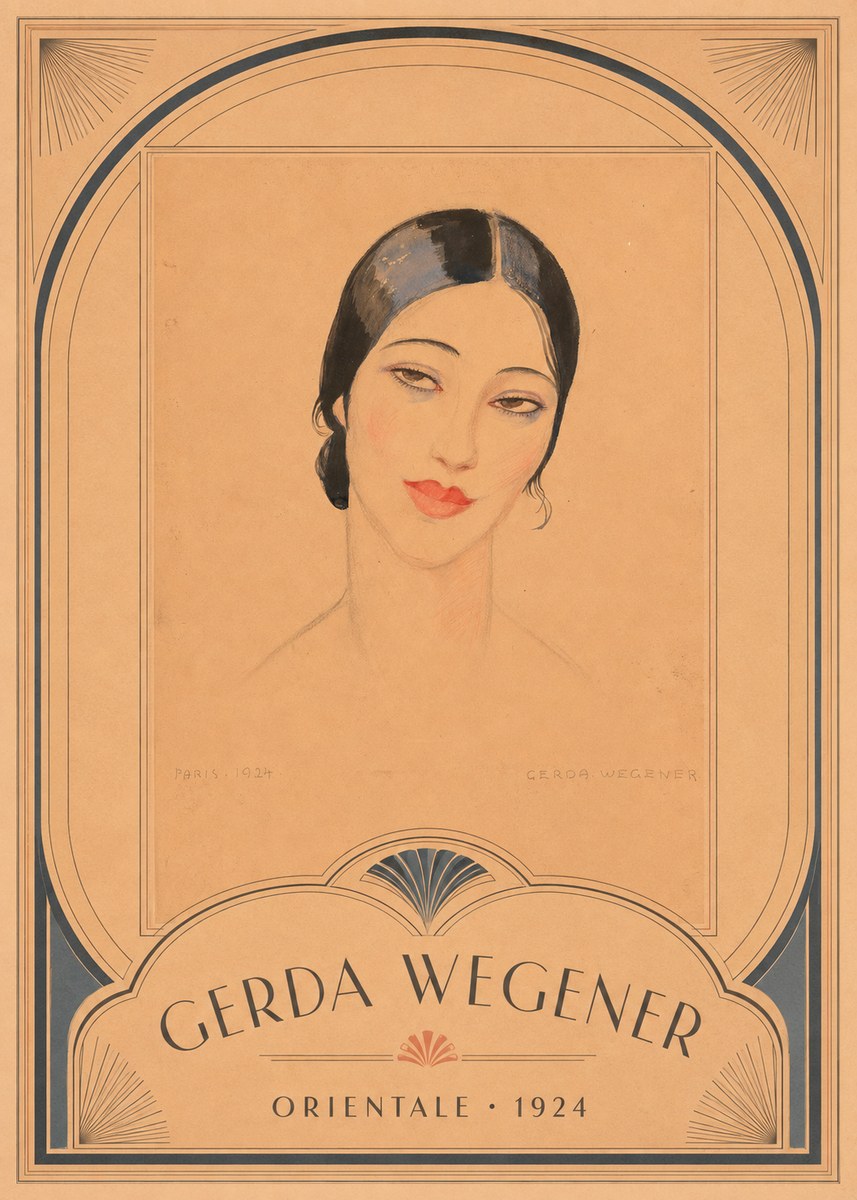 Gerda Wegener Orientale No3 - Póster