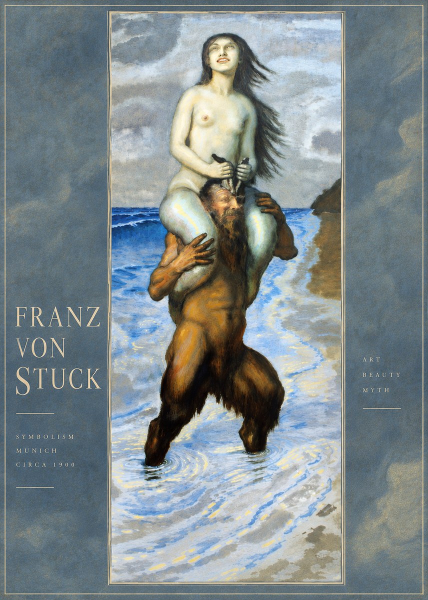 Franz von Stuck The Birth of Venus No6 - Póster