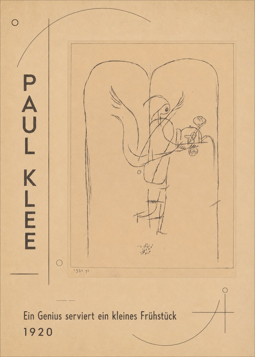 Paul Klee Ein Genius Serviert Ein Kleines Frühstück No2 - Póster