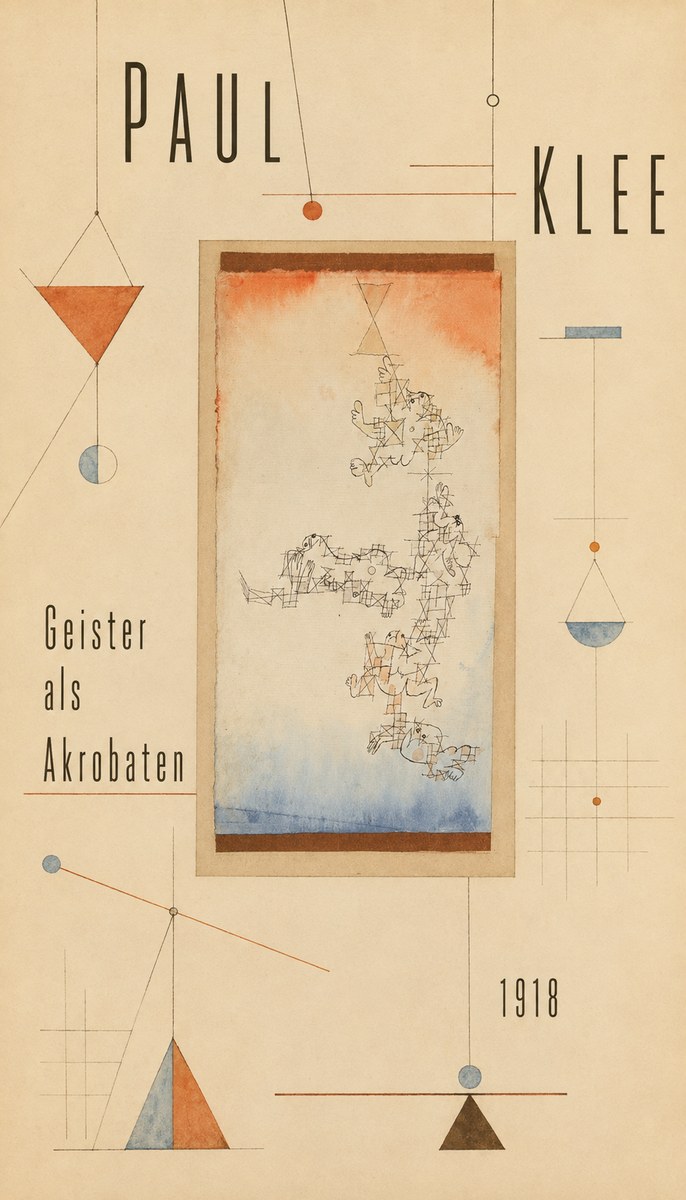 Paul Klee Geister Als Akrobaten No6 - Póster