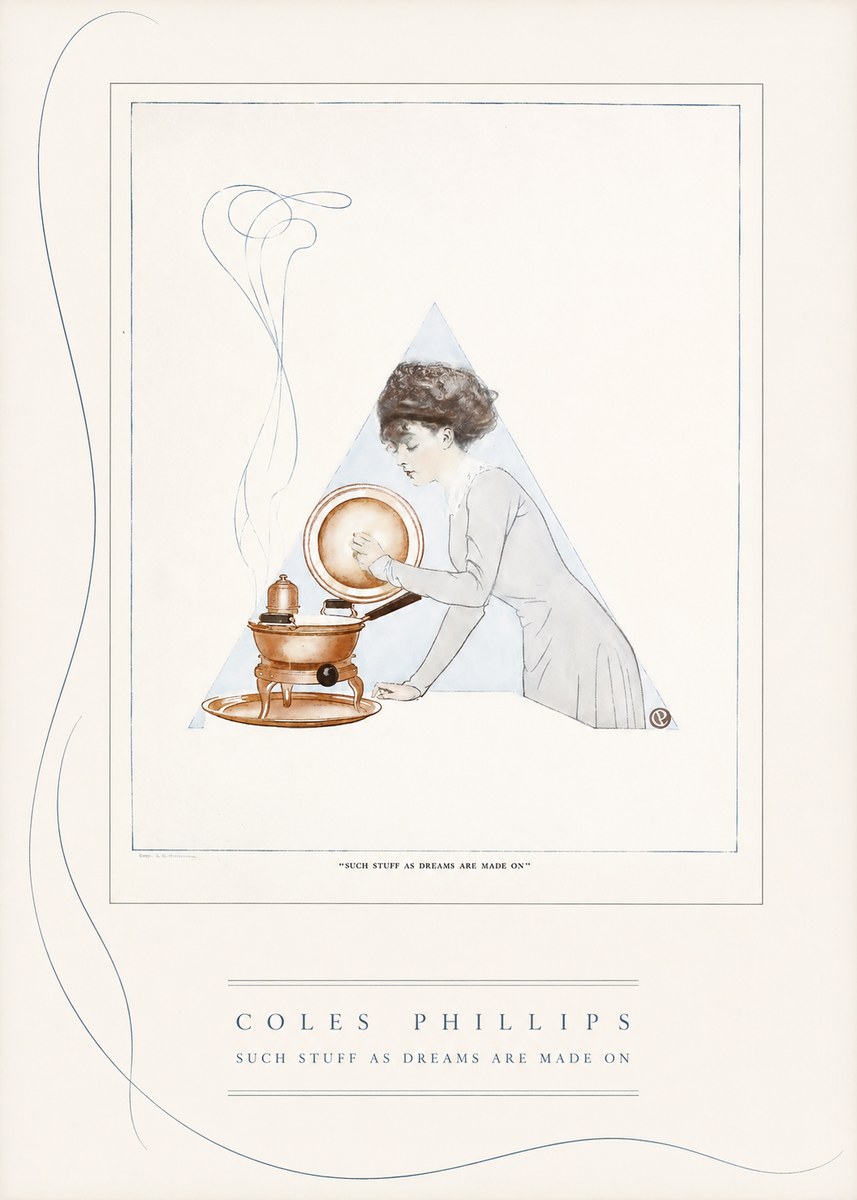 Coles Phillips Such Stuff as Dreams Are Made On No3 - Póster