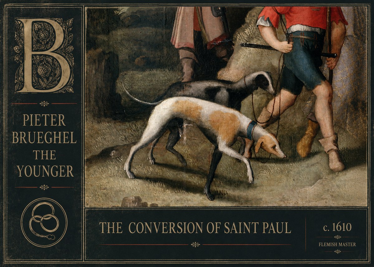 Pieter Bruegel The Conversion of Saint Paul II No5 - Póster