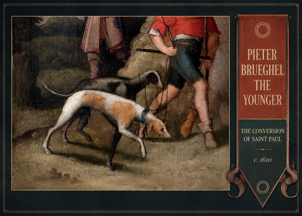 Pieter Bruegel The Conversion of Saint Paul II No6 - Póster