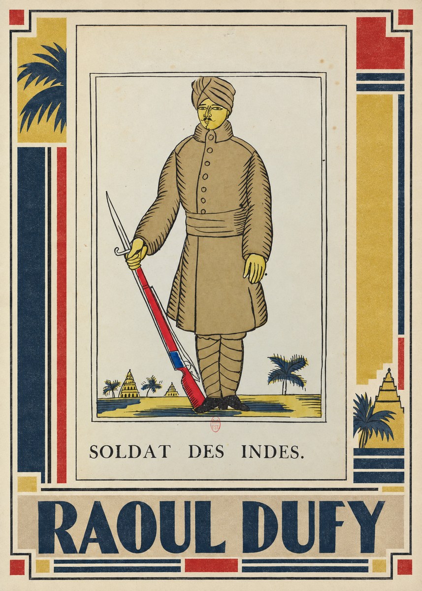 Raoul Dufy Soldat Des Indes. No2 - Póster