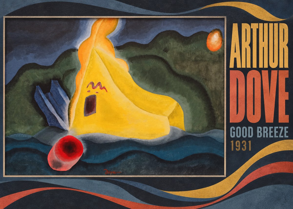 Arthur Dove Good Breeze No5 - Póster