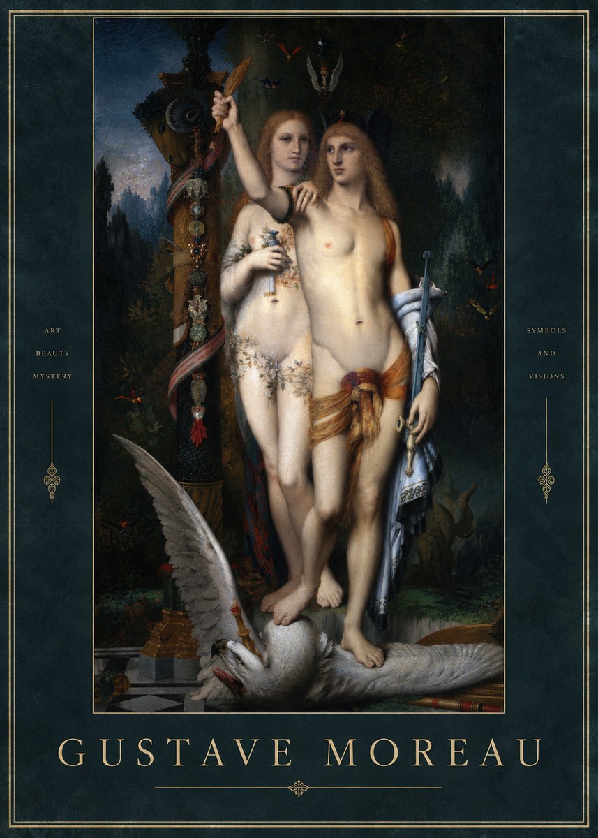 Gustave Moreau The Chimeras No2 - Póster