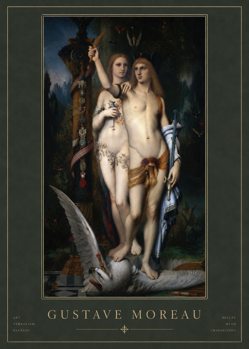 Gustave Moreau The Chimeras No3 - Póster