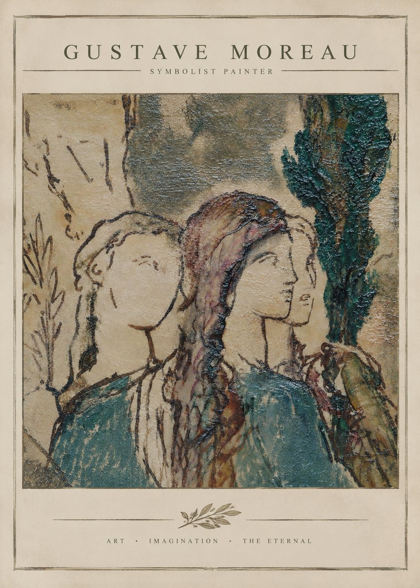 Gustave Moreau Untitled II No2 - Póster