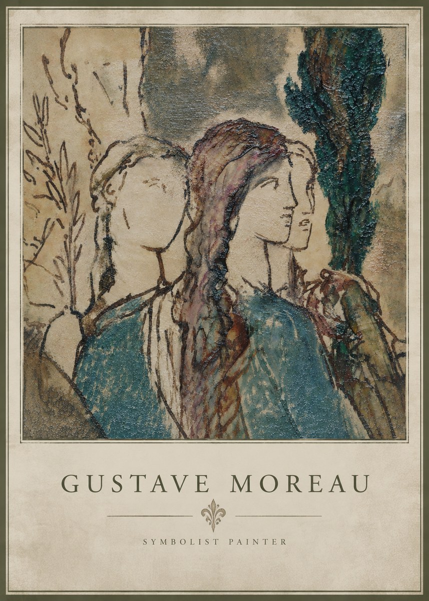 Gustave Moreau Untitled II No3 - Póster