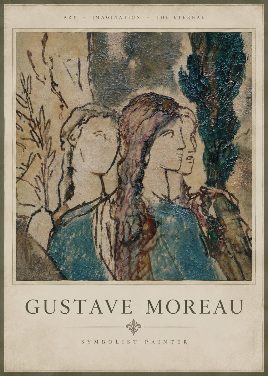 Gustave Moreau Untitled II No5 - Póster