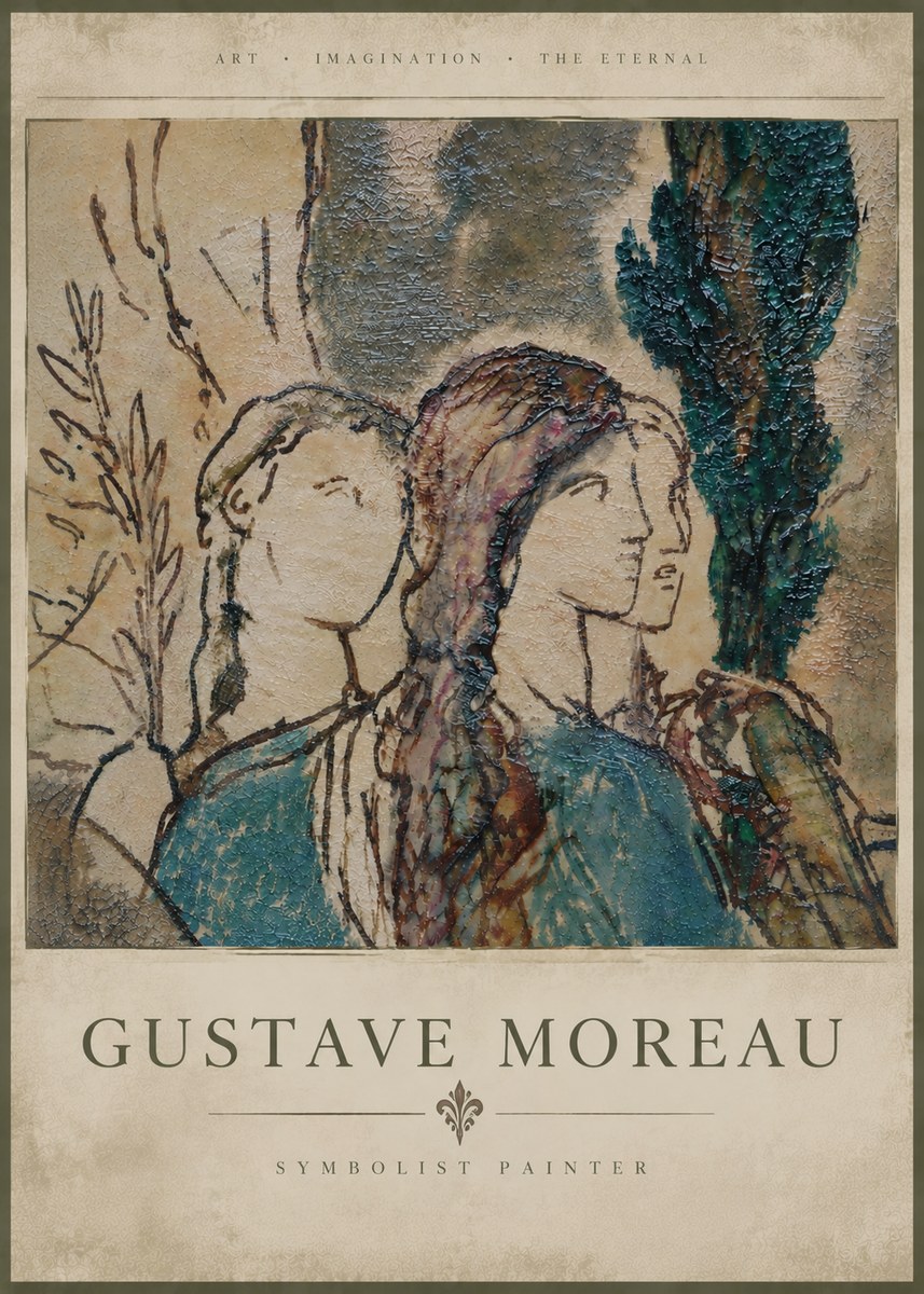 Gustave Moreau Untitled II No6 - Póster