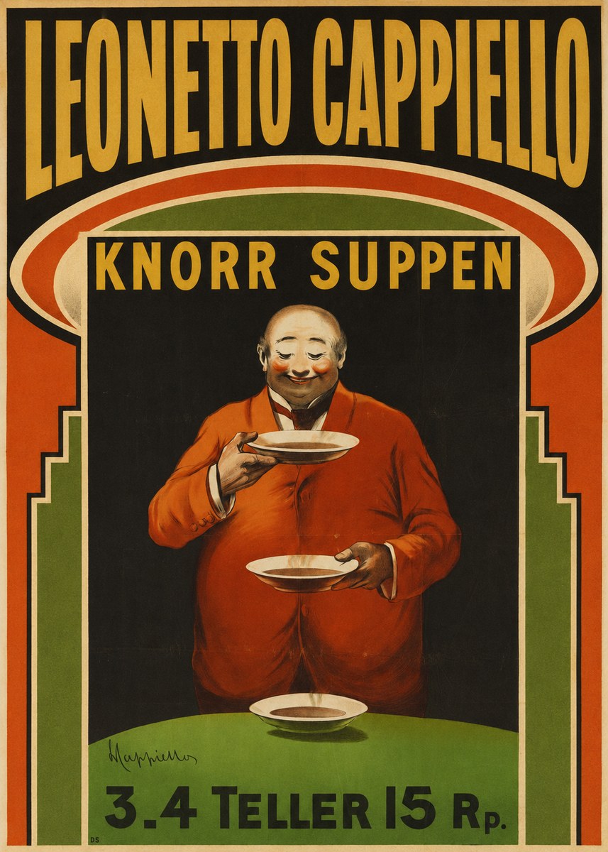 Leonetto Cappiello Knorr Suppen No6 - Póster