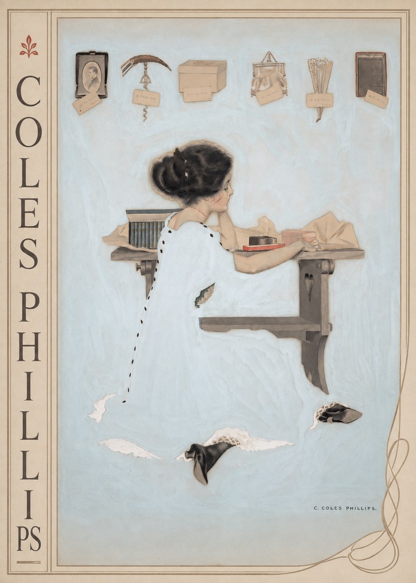 Coles Phillips Remembrance No2 - Póster