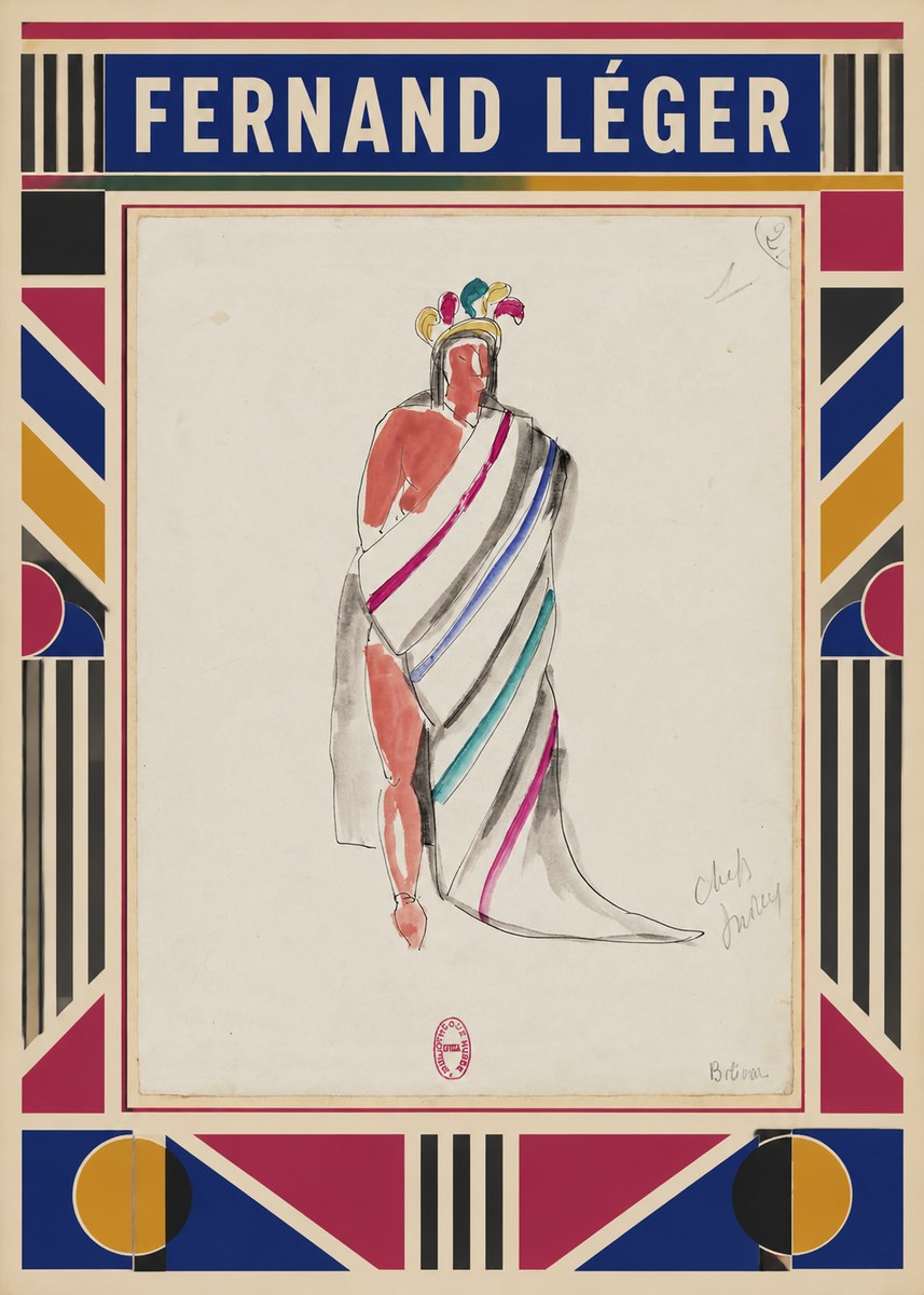 Fernand Léger Chefs Indiens No1 - Póster