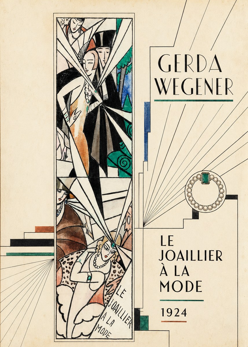 Gerda Wegener Le Joaillier À La Mode No2 - Póster